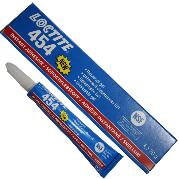 HENKEL 汉高乐泰 LOCTITE 454瞬干胶快干胶金属与橡胶粘接胶水 20克/支